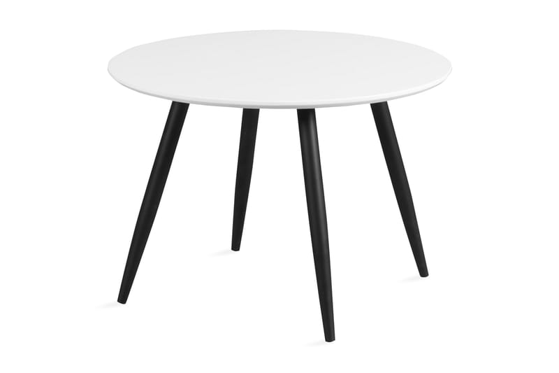 Plaza Børnebord 51 cm - Hvid/Sort - Møbler - Børnemøbler - Børneborde