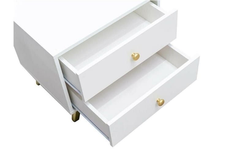 Emyvale Børnesengebord 48 cm - Sort - Møbler - Børnemøbler - Børneborde - Sengebord børn