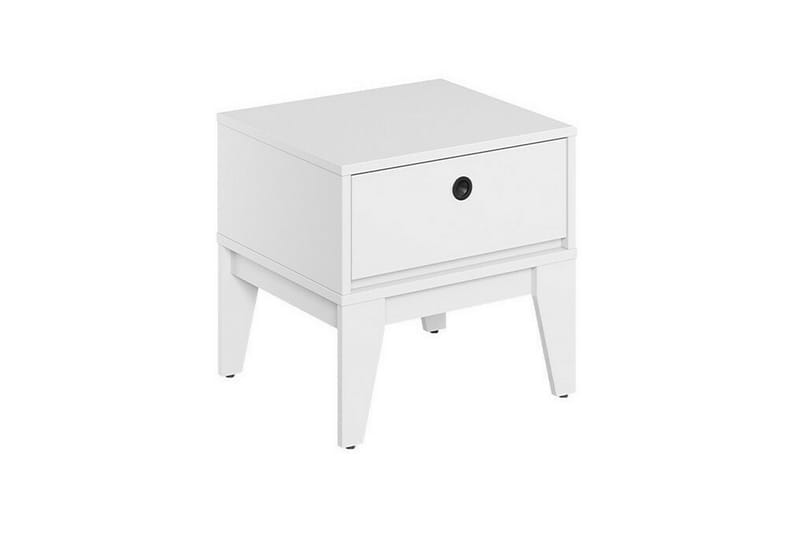 Rathmore Børnesengebord 45 cm - Hvid - Møbler - Børnemøbler - Børneborde - Sengebord børn