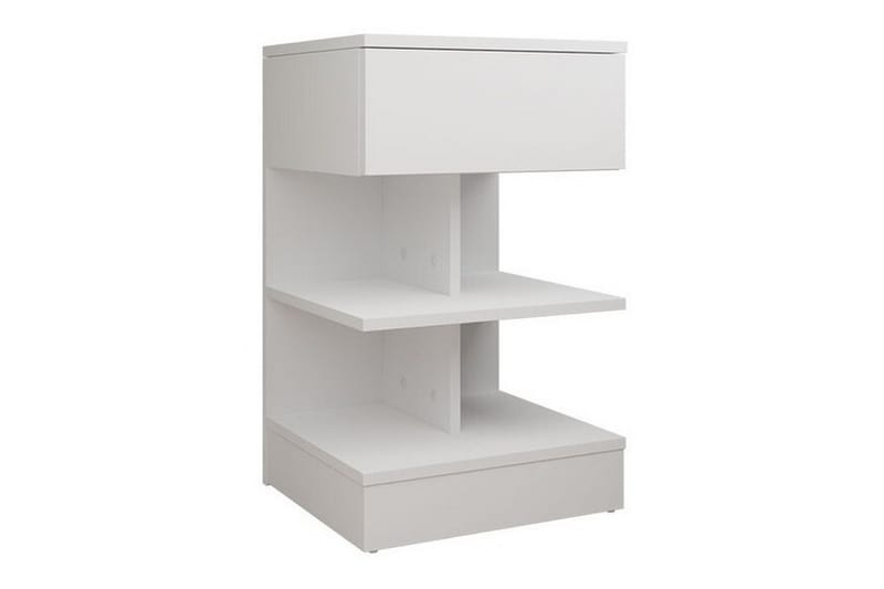 Strathy Børnesengebord 65 cm - Hvid - Møbler - Børnemøbler - Børneborde - Sengebord børn