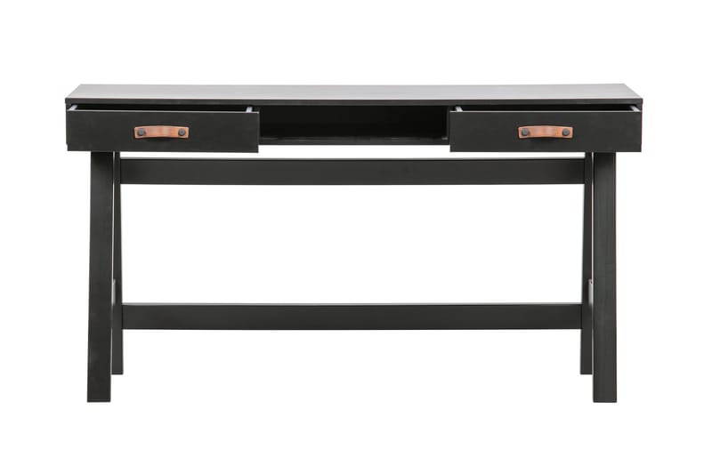 Wickam Børneskrivebord 140 cm - Sort - Møbler - Børnemøbler - Børneborde - Skrivebord børn