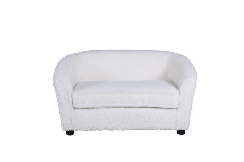 Måna Børnesofa Bouclé - Hvit - Møbler - Børnemøbler - Børnesofa