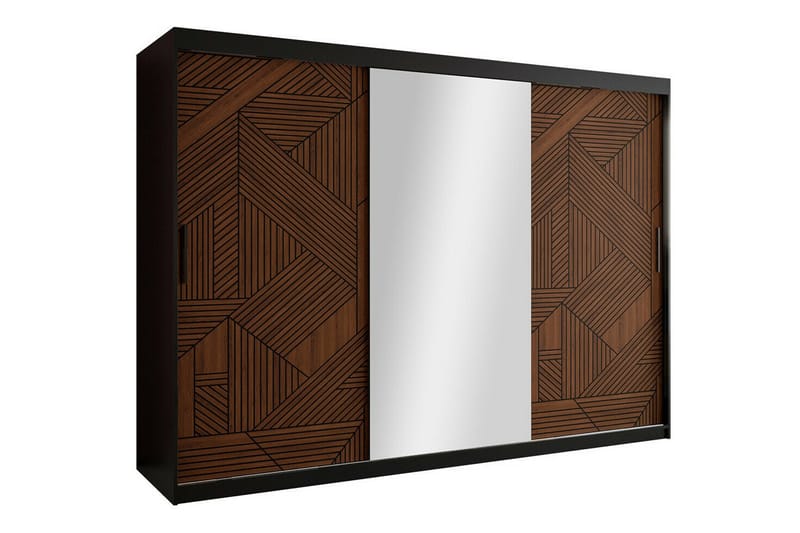 Dunvegan Garderobe 250x200 cm - Sort - Børneskab