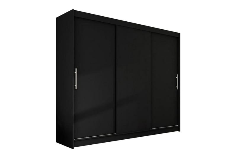 Glenmore Børneskab 250x215 cm - Sort - Møbler - Børnemøbler - Opbevaring børneværelse - Børneskab