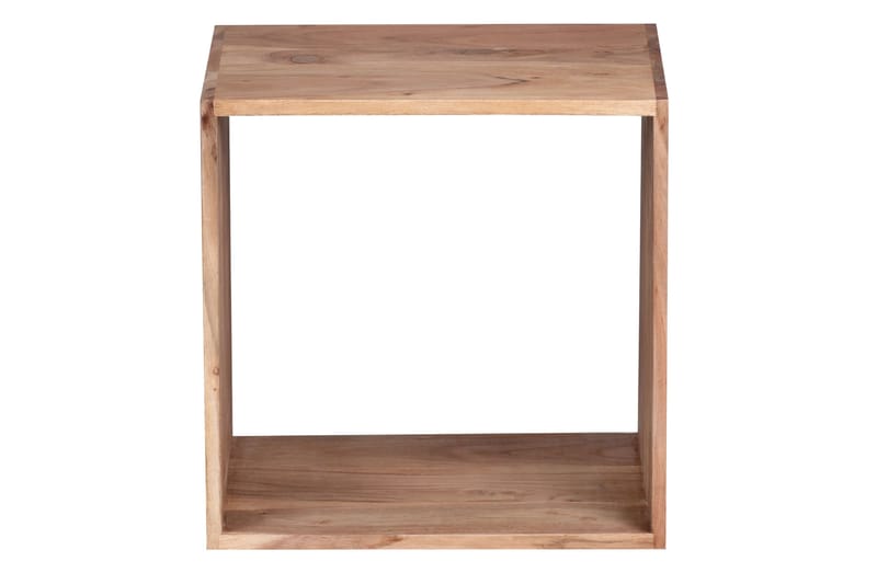 Dellett sidebord 44 cm - Træ / natur - Møbler - Borde - Aflastningsbord - Bakkebord & små borde