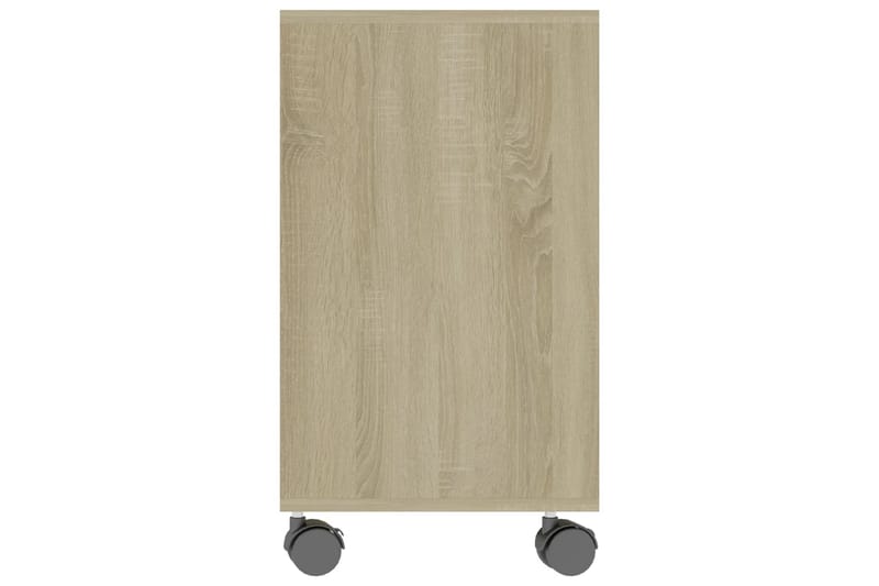 Sidebord 70x35x55 cm Spånplade Sonoma-Eg - Brun - Møbler - Borde - Aflastningsbord - Bakkebord & små borde