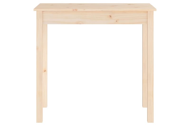 beBasic konsolbord 80x40x75 cm massivt fyrretræ - Brun - Møbler - Borde - Aflastningsbord - Konsolbord & sidebord