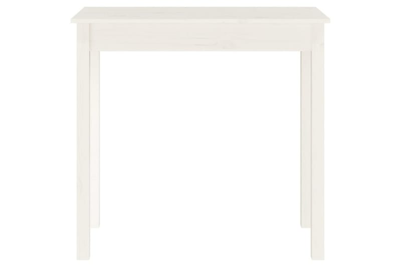 beBasic konsolbord 80x40x75 cm massivt fyrretræ hvid - Hvid - Entrébord - Konsolbord & sidebord