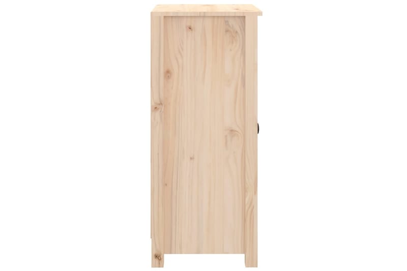 beBasic skænk 40x35x80 cm massivt fyrretræ - Brun - Møbler - Borde - Aflastningsbord - Lampebord