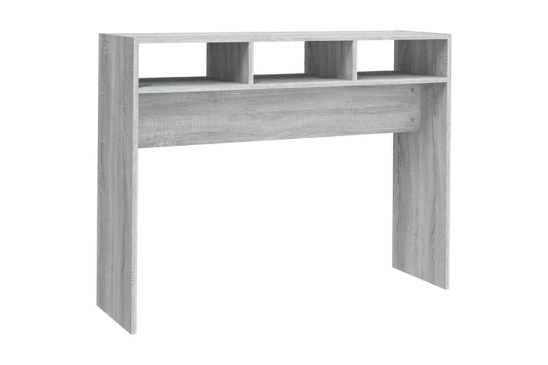 beBasic sofabord 105x30x80 cm konstrueret træ grå sonoma-eg - GrÃ¥ - Møbler - Borde - Aflastningsbord - Konsolbord & sidebord