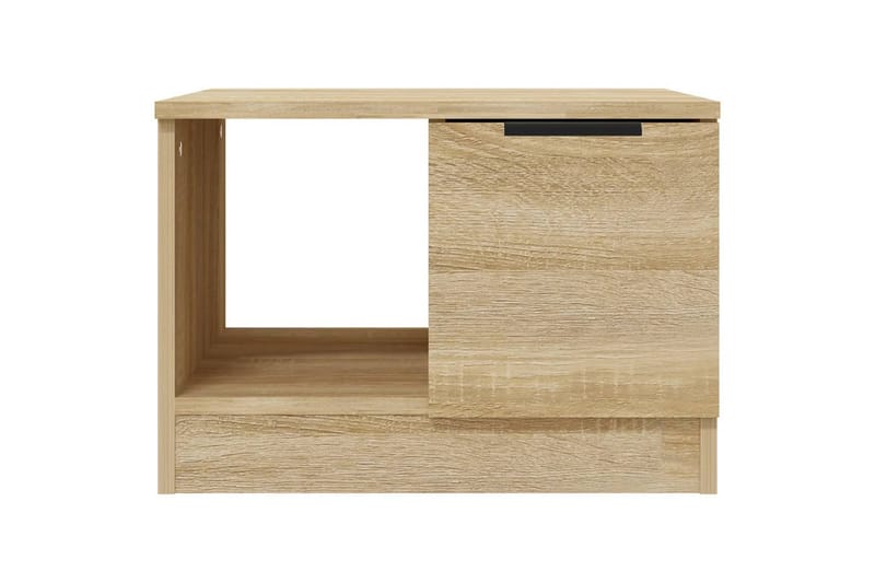 beBasic sofabord 50x50x36 cm konstrueret træ sonoma-eg - Brun - Møbler - Borde - Aflastningsbord - Lampebord