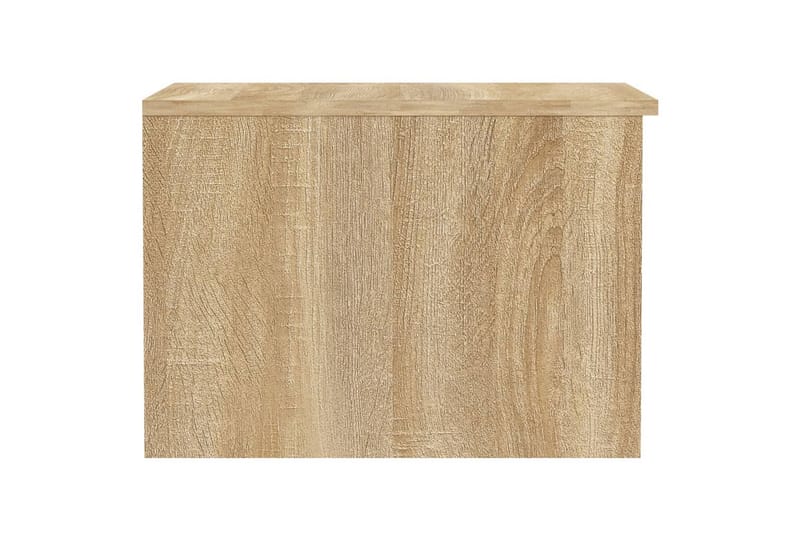 beBasic sofabord 50x50x36 cm konstrueret træ sonoma-eg - Brun - Møbler - Borde - Aflastningsbord - Lampebord