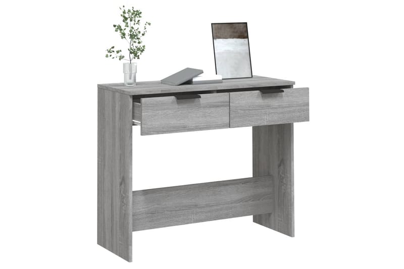 beBasic sofabord 90x36x75 cm konstrueret træ grå sonoma-eg - GrÃ¥ - Møbler - Borde - Aflastningsbord - Konsolbord & sidebord