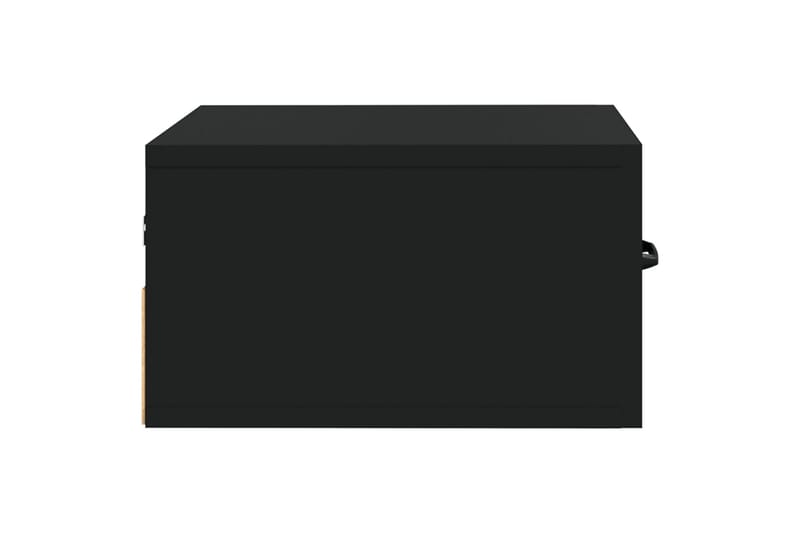 beBasic væghængt sengebord 35x35x20 cm sort - Sort - Sengebord