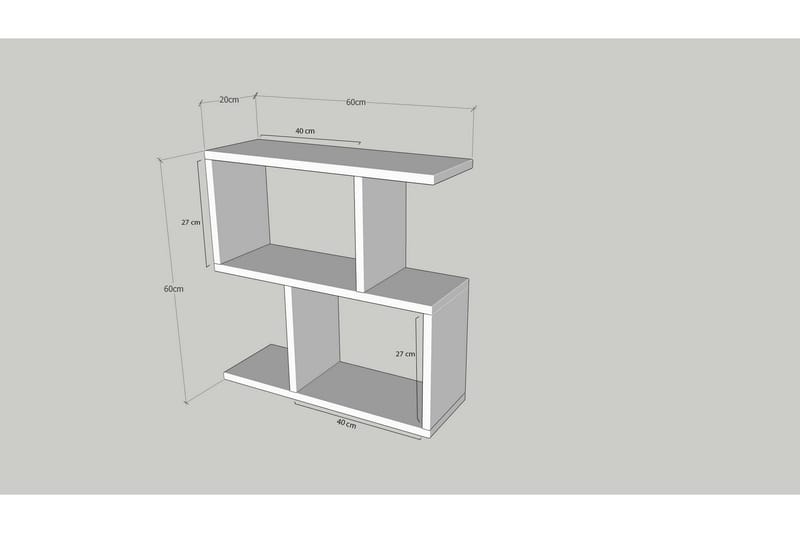 Berdez Sidebord 60 cm - Marmor - Møbler - Borde - Aflastningsbord - Lampebord