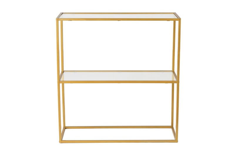 Berra Sidebord 80 cm - Guld - Møbler - Borde - Aflastningsbord - Lampebord