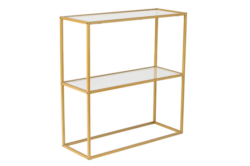 Berra Sidebord 80 cm - Guld - Møbler - Borde - Aflastningsbord - Lampebord