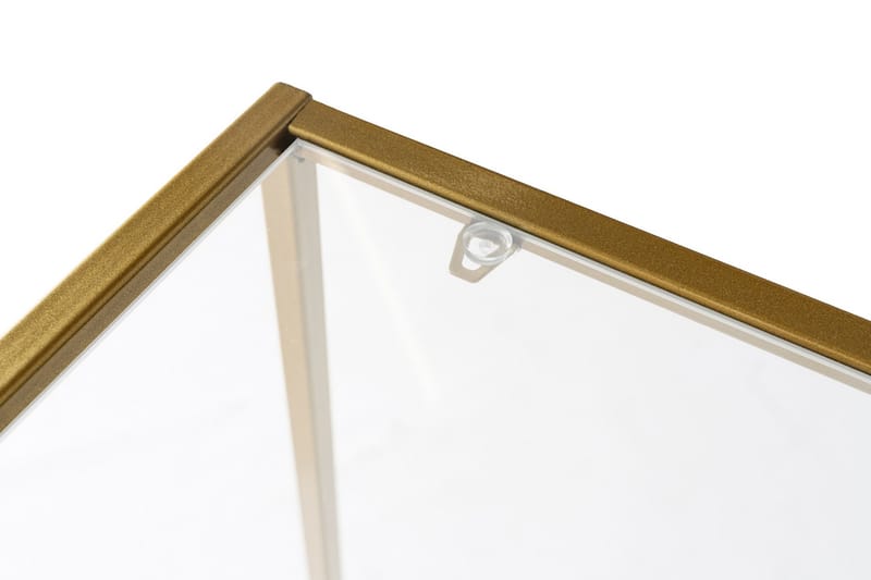 Berra Sidebord 80 cm - Guld - Møbler - Borde - Aflastningsbord - Lampebord