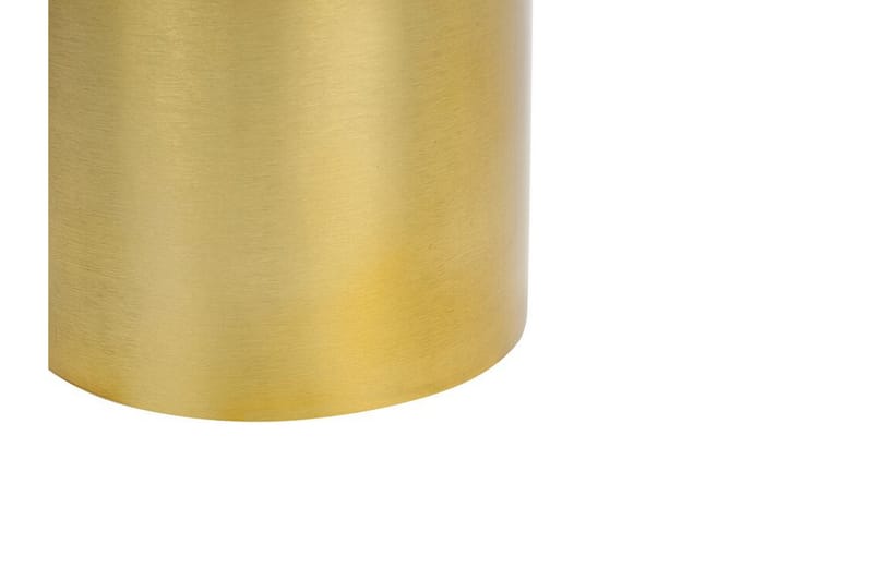 Brennen Sidebord 40 cm - Guld/Hvid - Møbler - Borde - Aflastningsbord - Lampebord