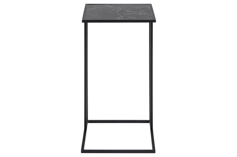 Elgrau Sidebord 43x43 cm - Sort - Møbler - Borde - Aflastningsbord - Lampebord