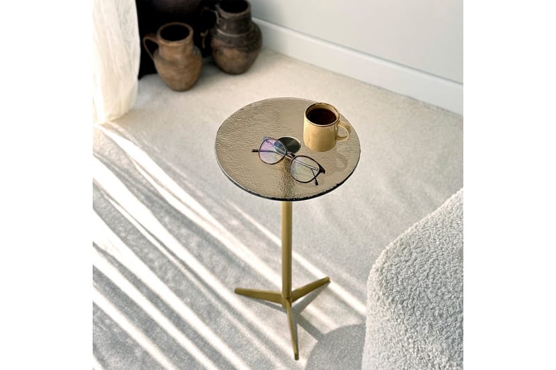 Giada Sidebord 25 cm - Guld/Bronze - Møbler - Borde - Aflastningsbord - Lampebord