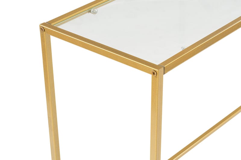 Horacio Sidebord 100 cm - Guld - Møbler - Borde - Aflastningsbord - Lampebord