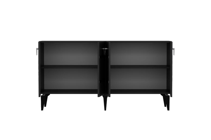 Ipek Konsolbord 150 cm - Antracit/Sølv - Møbler - Borde - Aflastningsbord - Entrébord