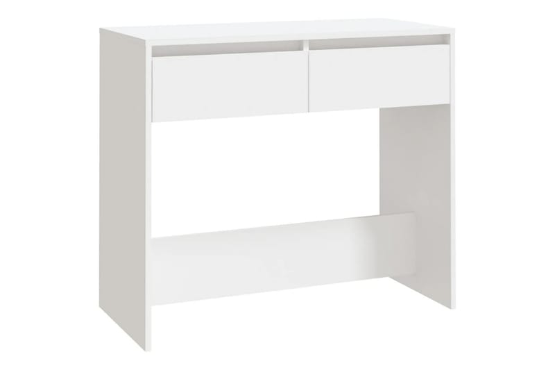 konsolbord 89x41x76,5 cm stål hvid - Hvid - Møbler - Borde - Aflastningsbord - Konsolbord & sidebord