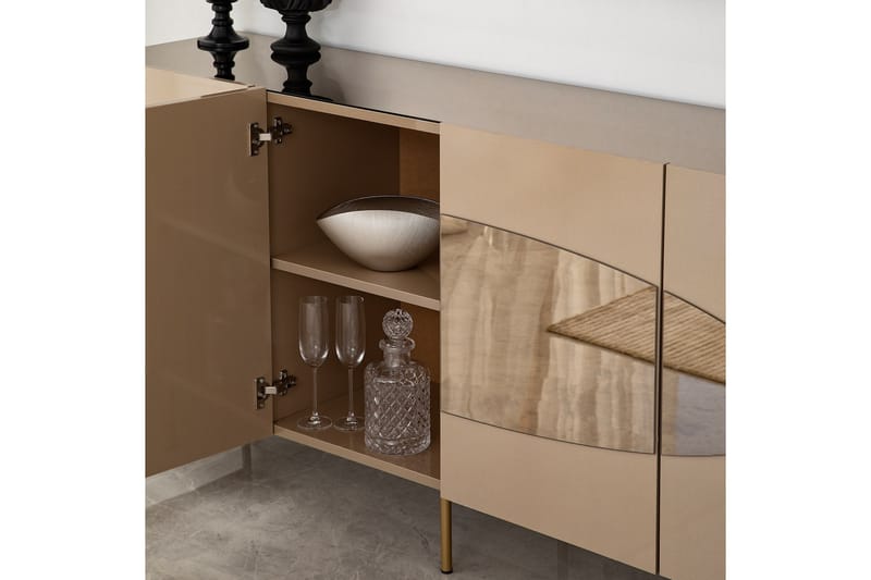 Narain Konsolbord 180 cm - Bronze/Guld - Møbler - Borde - Aflastningsbord - Konsolbord & sidebord