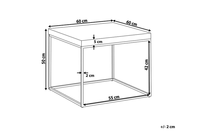 Barreras Sidebord - Træ/Natur - Møbler - Borde - Aflastningsbord - Lampebord