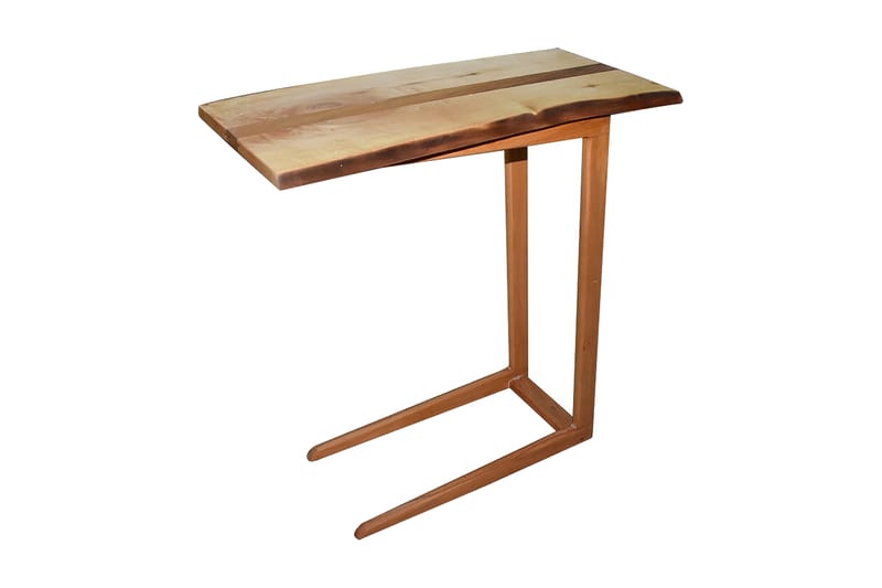 Brutorp Sidebord 30x70x30 cm - Brun - Lampebord - Semmenfoldeligt bord - Bakkebord & små borde - Spejlbord
