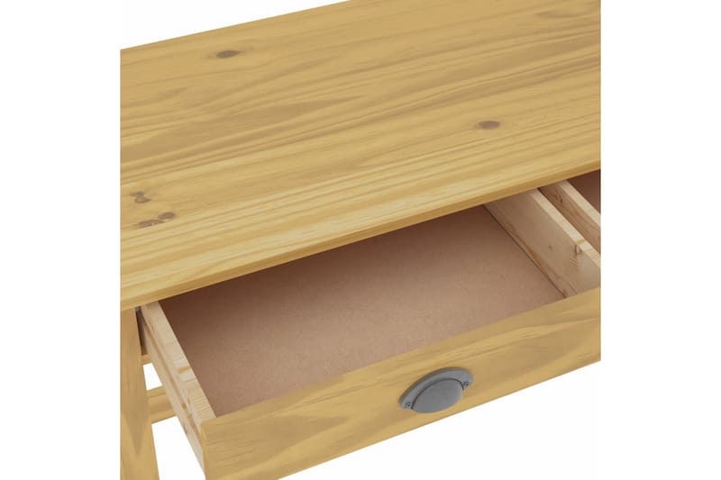 Konsolbord Hill Range 2 Skuffer 110x45x74cm Massivt Fyrretræ - Møbler - Borde - Aflastningsbord - Lampebord