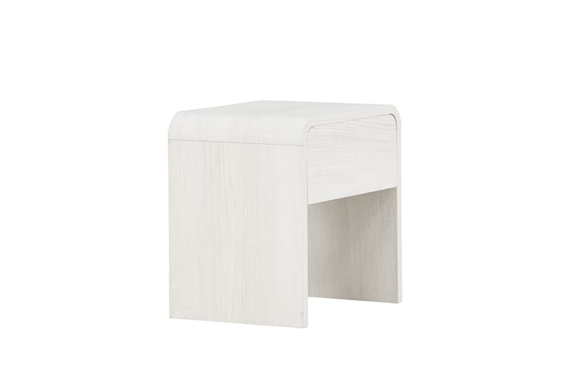 Lyngdal Sidebord 40x30 cm - Whitewash - Møbler - Borde - Aflastningsbord - Lampebord