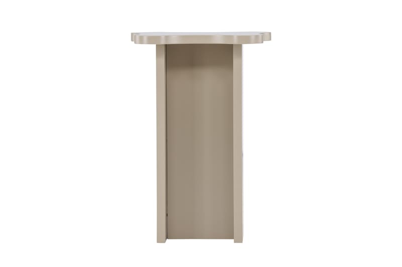 Molde Sidebord 42x30 cm Beige - VIND - Møbler - Borde - Aflastningsbord - Konsolbord & sidebord