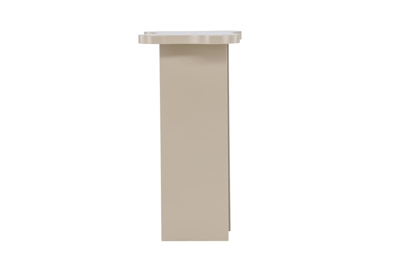 Molde Sidebord 42x30 cm Beige - VIND - Møbler - Borde - Aflastningsbord - Konsolbord & sidebord