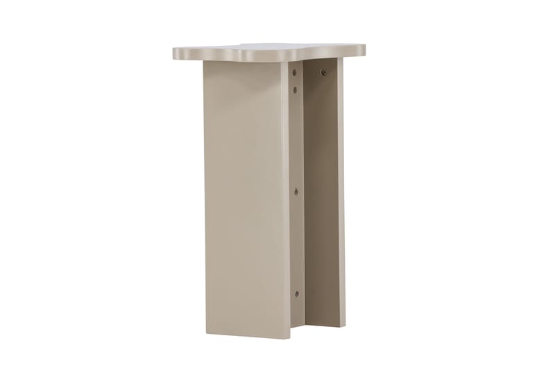 Molde Sidebord 42x30 cm Beige - VIND - Møbler - Borde - Aflastningsbord - Konsolbord & sidebord