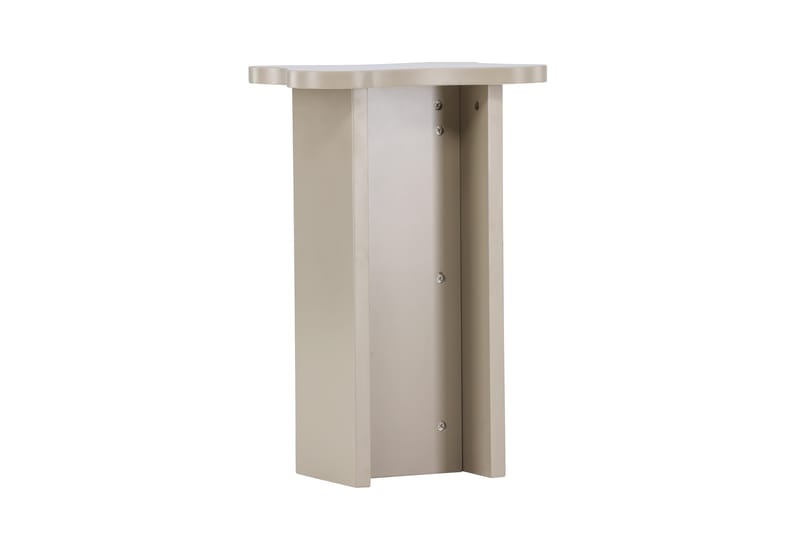 Molde Sidebord 42x30 cm Beige - VIND - Møbler - Borde - Aflastningsbord - Konsolbord & sidebord