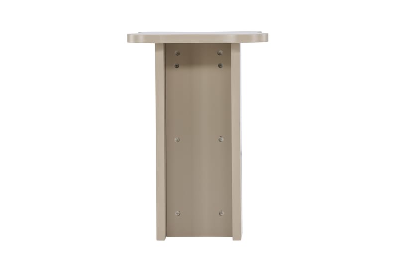 Molde Sidebord 42x30 cm Beige - VIND - Møbler - Borde - Aflastningsbord - Konsolbord & sidebord