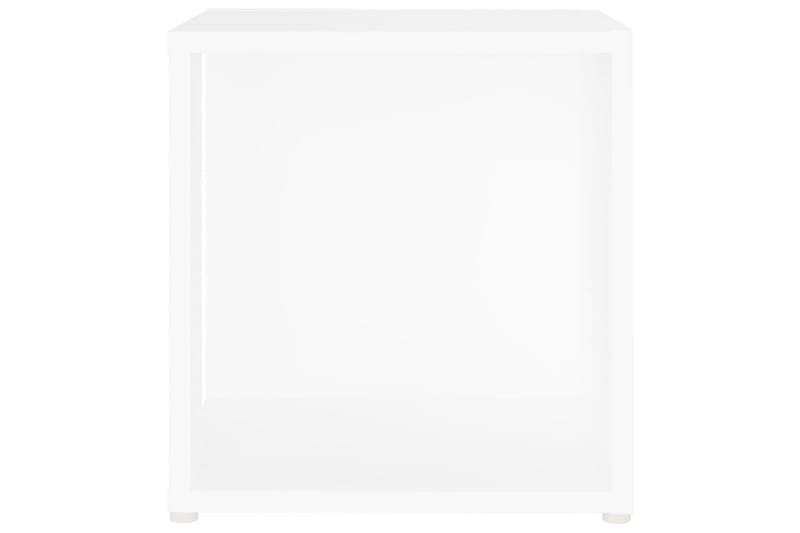 sidebord 33x33x34,5 cm spånplade hvid - Hvid - Møbler - Borde - Aflastningsbord - Lampebord