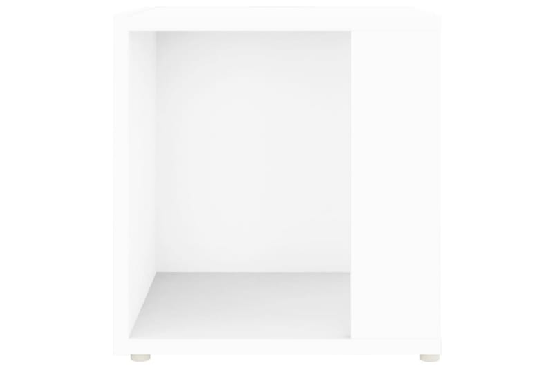 sidebord 33x33x34,5 cm spånplade hvid - Hvid - Møbler - Borde - Aflastningsbord - Lampebord