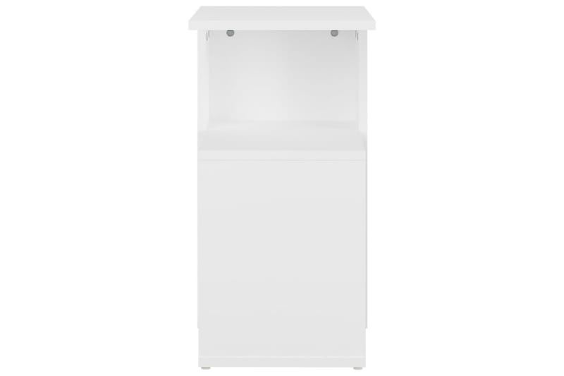 sidebord 36x30x56 cm spånplade hvid - Hvid - Møbler - Borde - Aflastningsbord - Lampebord