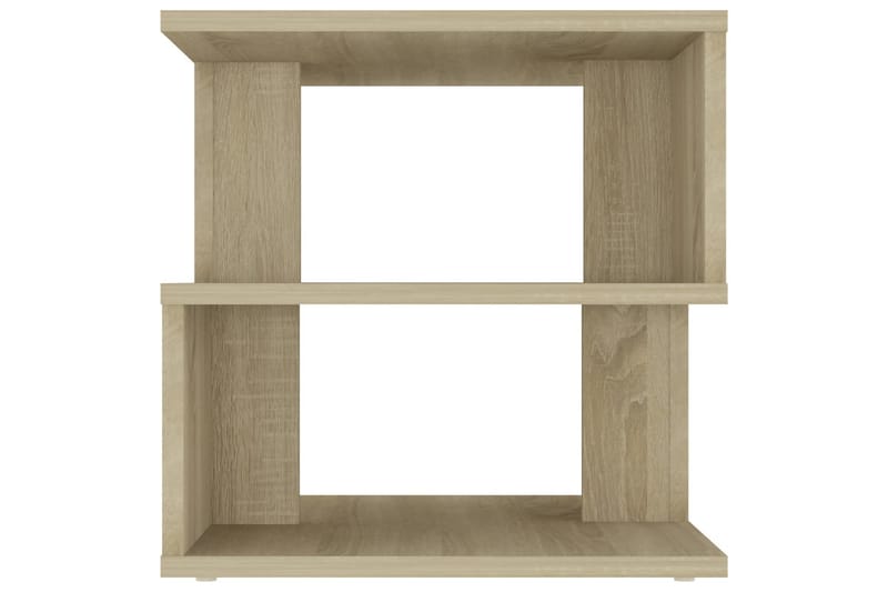 sidebord 40x40x40 cm spånplade sonoma-eg - Brun - Møbler - Borde - Aflastningsbord - Lampebord