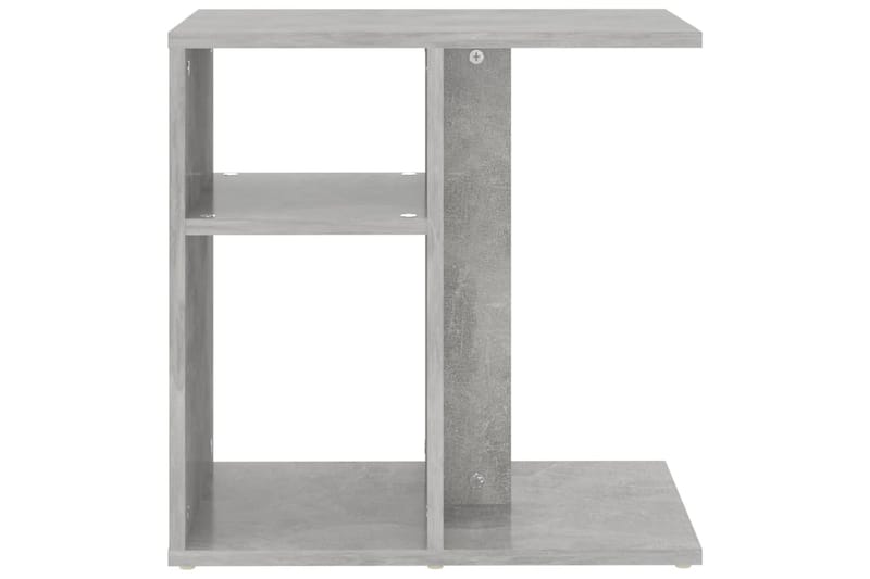 sidebord 50x30x50 cm spånplade betongrå - Grå - Lampebord - Bakkebord & små borde