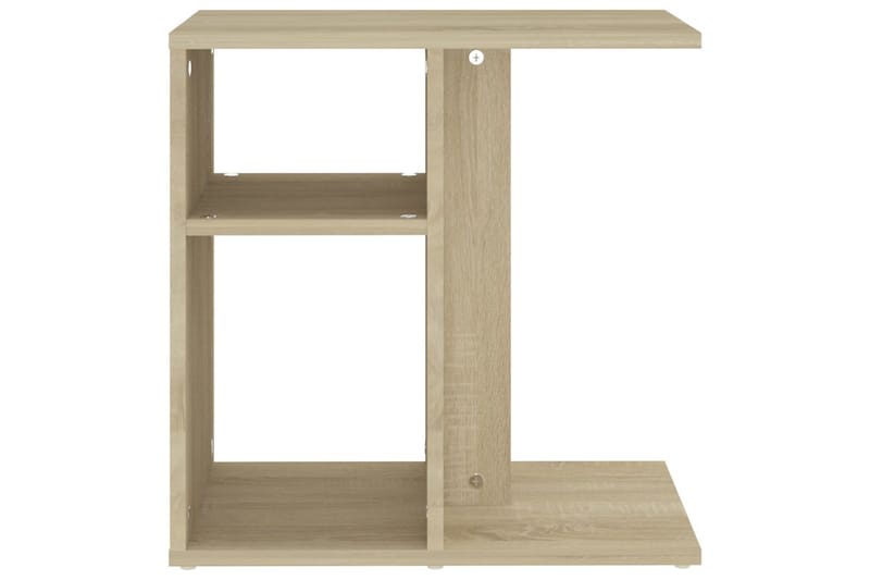 sidebord 50x30x50 cm spånplade sonoma-eg - Brun - Møbler - Borde - Aflastningsbord - Lampebord