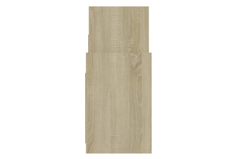 sideskab 60x26x60 cm spånplade sonoma-eg - Brun - Møbler - Borde - Aflastningsbord - Lampebord