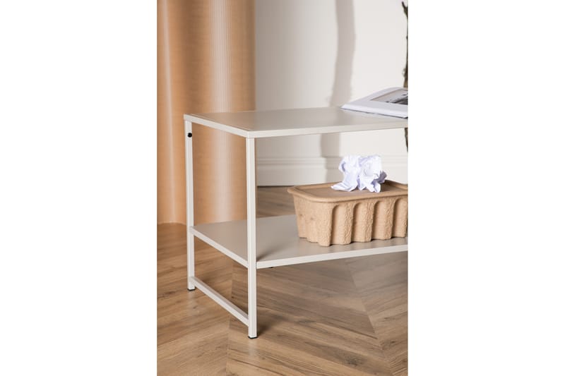 Staal Sidebord 101,6 cm - Beige - Møbler - Borde - Aflastningsbord - Lampebord