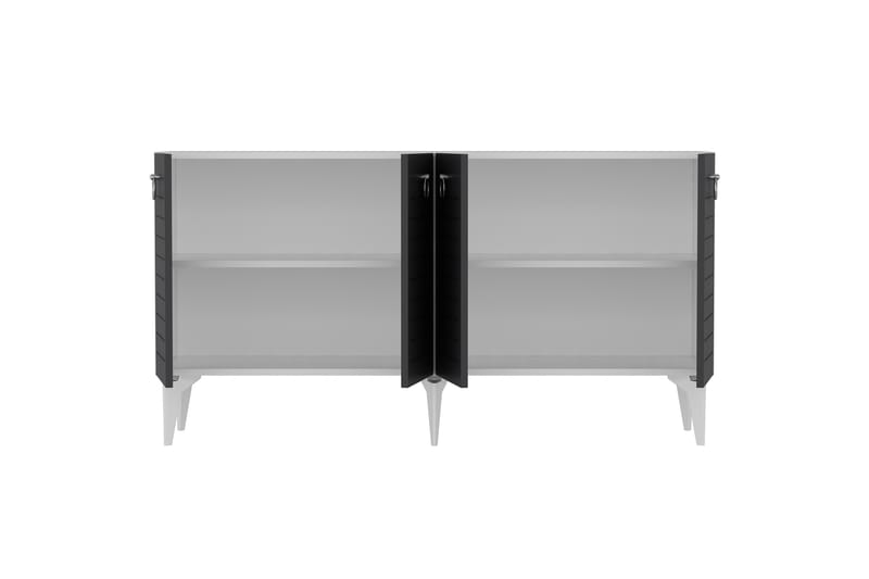 Mula Konsolbord 150 cm - Hvid/Antracit - Møbler - Borde - Aflastningsbord - Entrébord