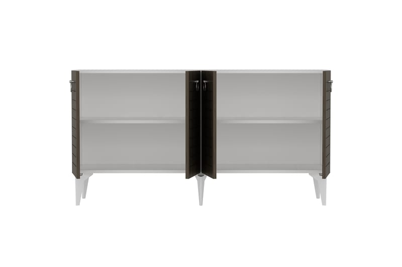 Mula Konsolbord 150 cm - Hvid/Valnød - Møbler - Borde - Aflastningsbord - Entrébord