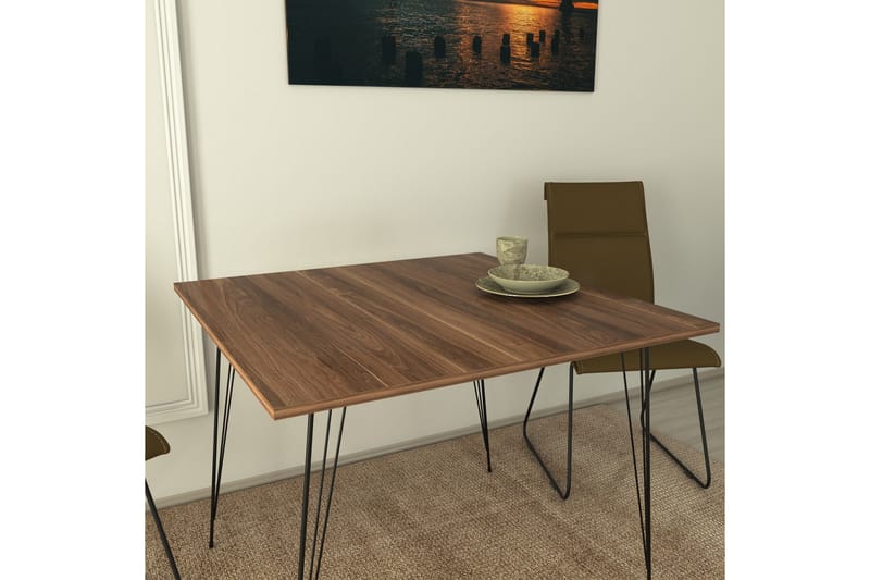 Murtwell Bord 90 cm - Valnød - Møbler - Borde - Aflastningsbord