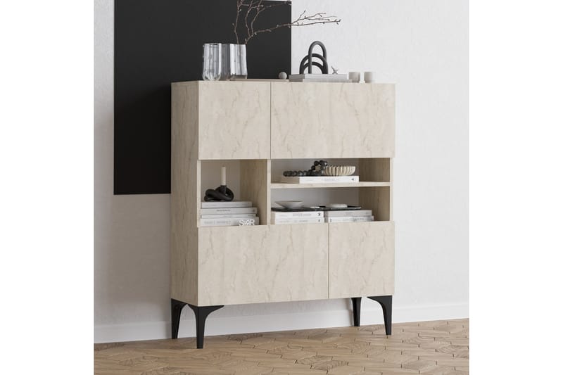 Palaio Konsolbord 100 cm - Beige - Møbler - Borde - Aflastningsbord - Entrébord